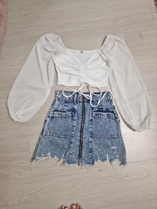 Set fusta si top Xs