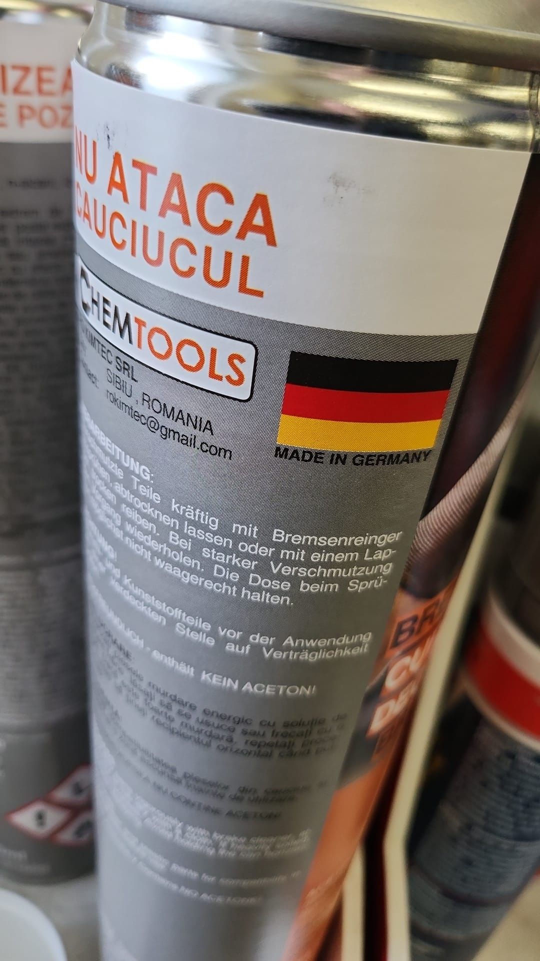 24 Spray curatat discuri-850ML.Curatitor frane Germania.