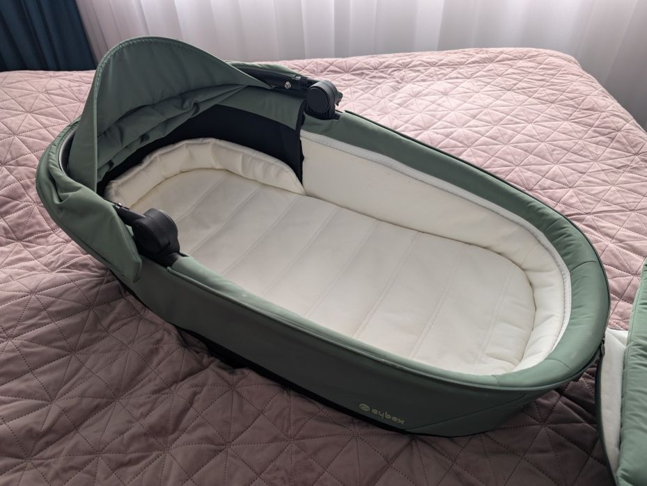 Landou Cybex Priam Platinum Leaf Green