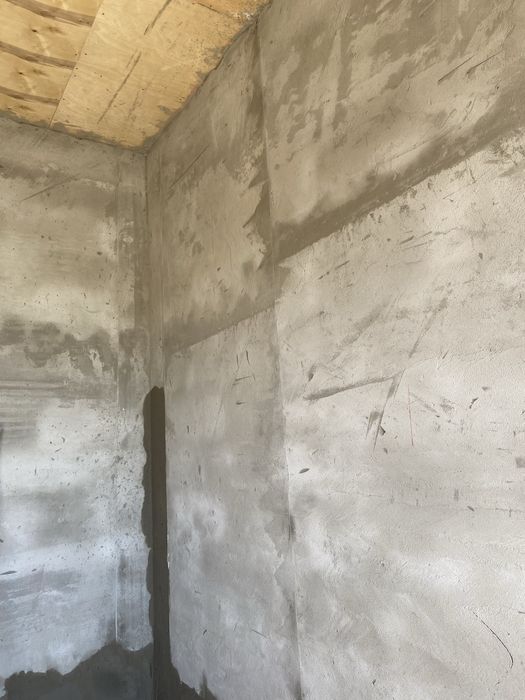 штукатурка стяжка под маяк. работа с гипсокартонам поталки перегародки