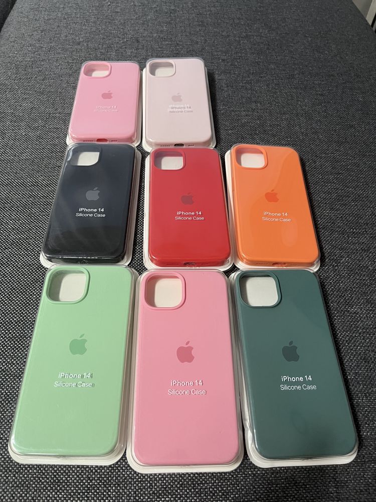  Силиконов Кейс Apple Case iPhone 16,16pro,15,15 Pro,14,13,13 Pro