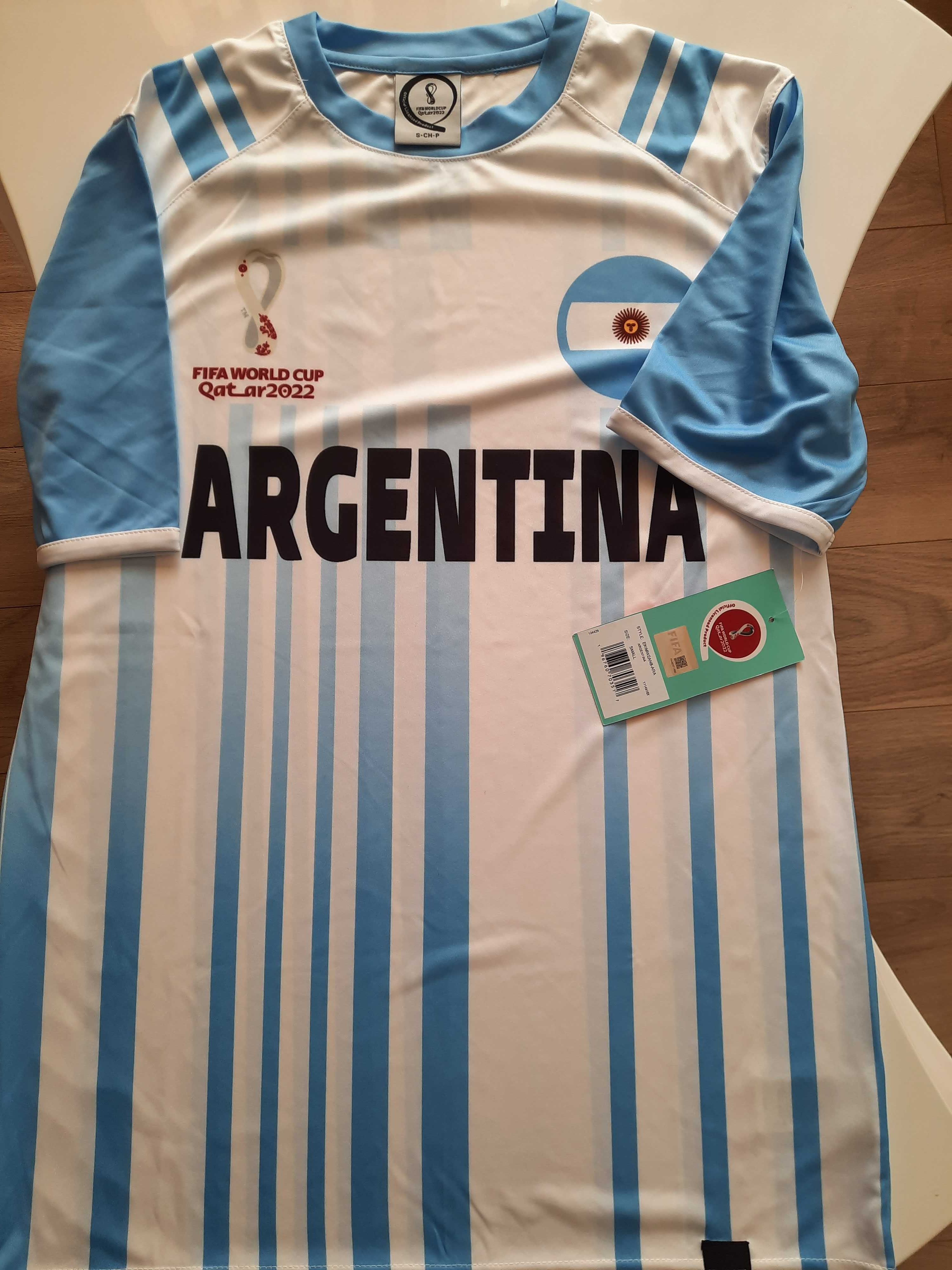 Официална мъжка тениска FIFA Световно първенство 2022 г. - Аржентина