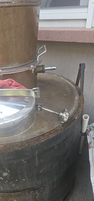 Cazan de tuica de cupru