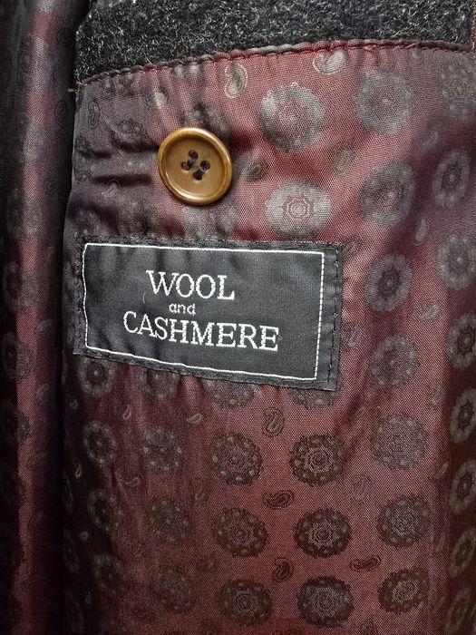 Palton lana și casmir