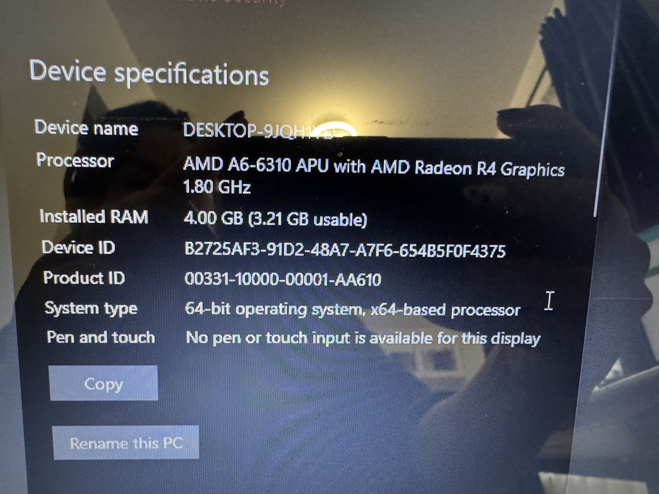 Laptop Acer Aspire E5-521