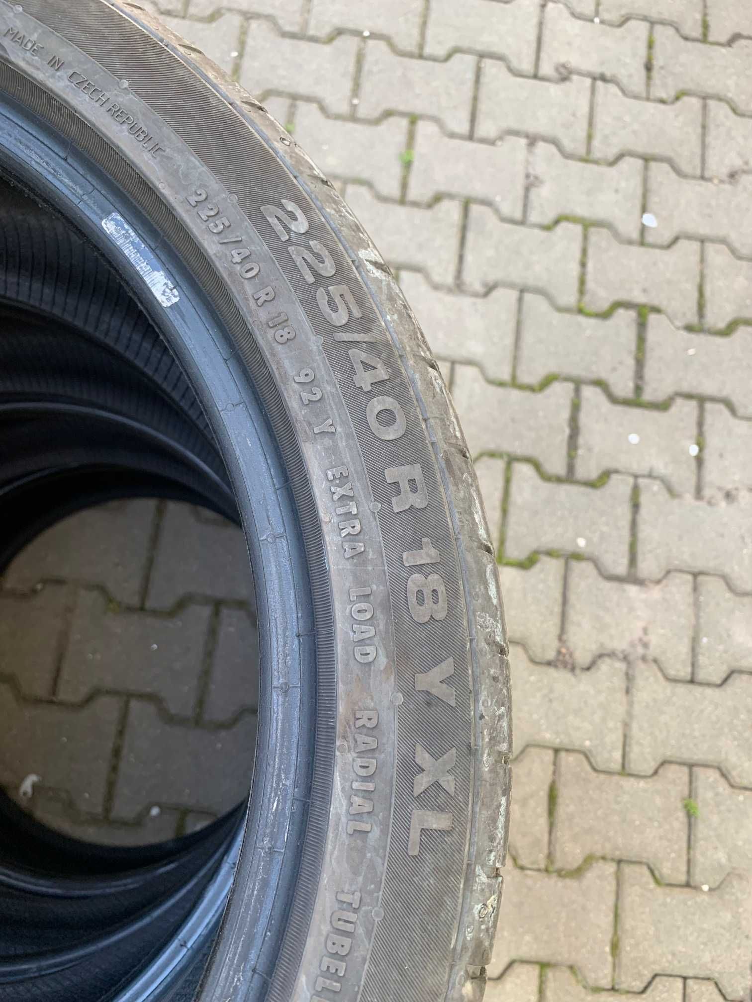 Vand anvelope Continental si Nokian  225/40 R18