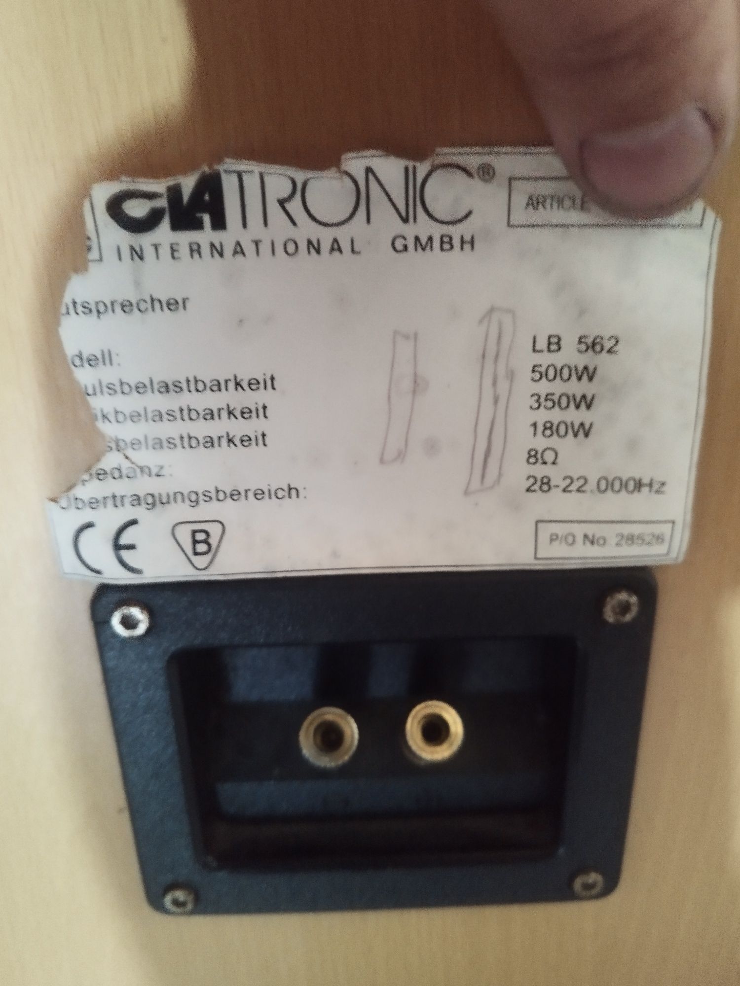 Тонколони Clatronic LB562 Внос от Англия