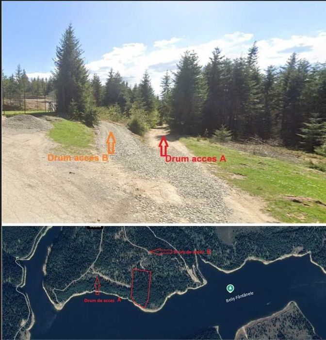 Vand Teren Balcesti/Belis cu deschidere la lacul Belis-Fantanele