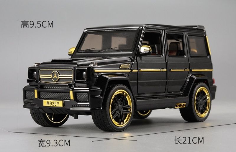 Коллекционная модель автомобиля G63 AMG игрушечная 1:24 гелик