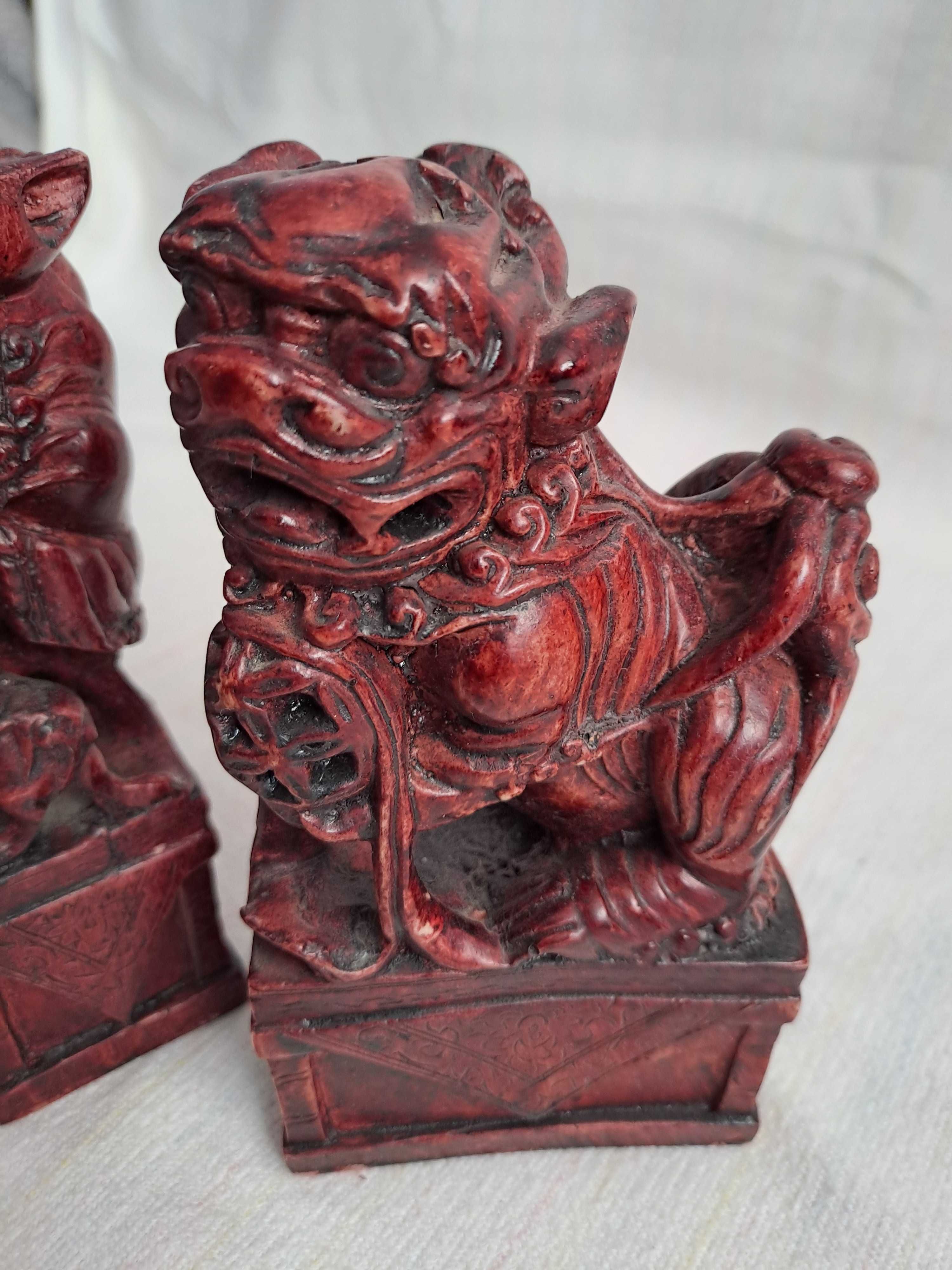 statueta caine fu rasina 15 cm cadou decor