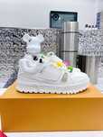 Adidasi Louis Vuitton Maxi White LV skate trainer