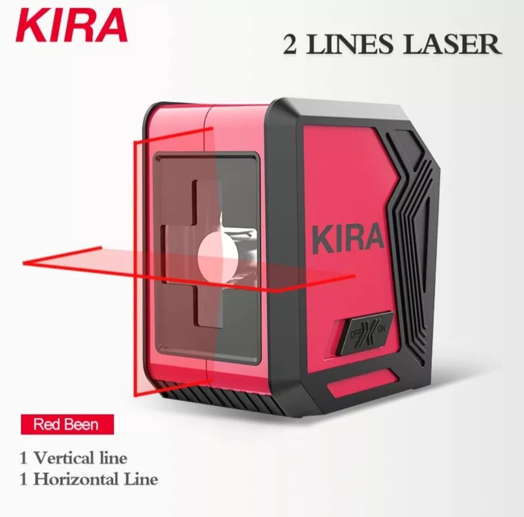Nivela laser două linii 350° 25m