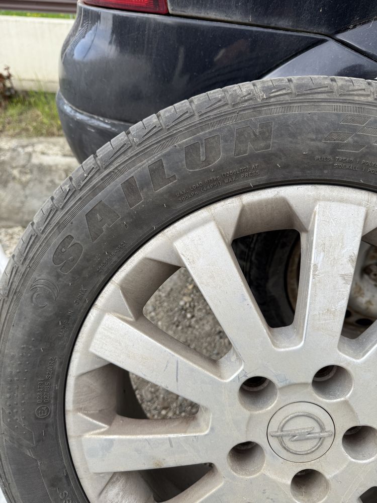 Jante Opel R16 Roti complete cu anvelope
