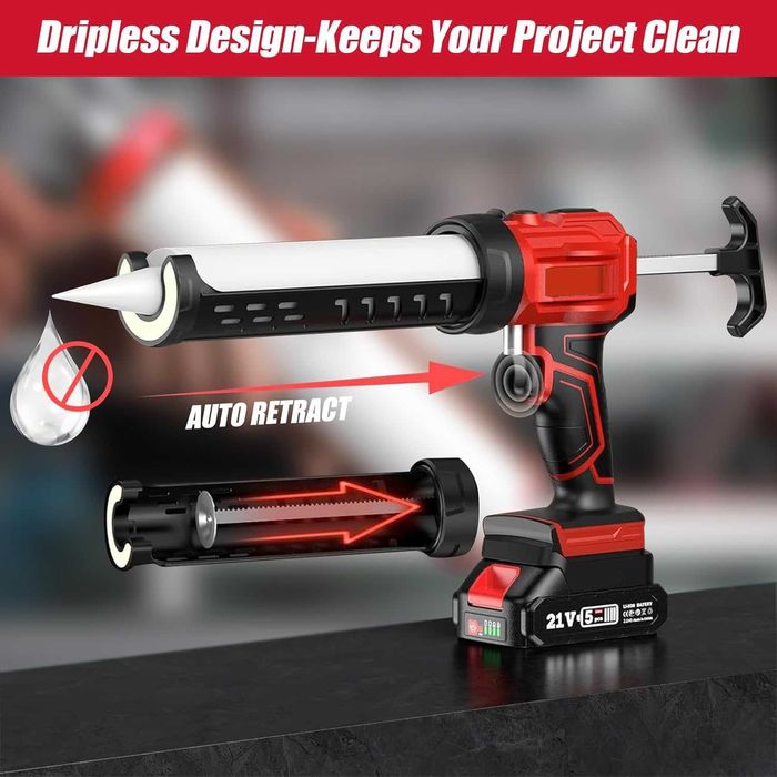 Pistol electric tub/cartus silicon,pt bater MAKITA, REDUS de la 400RON
