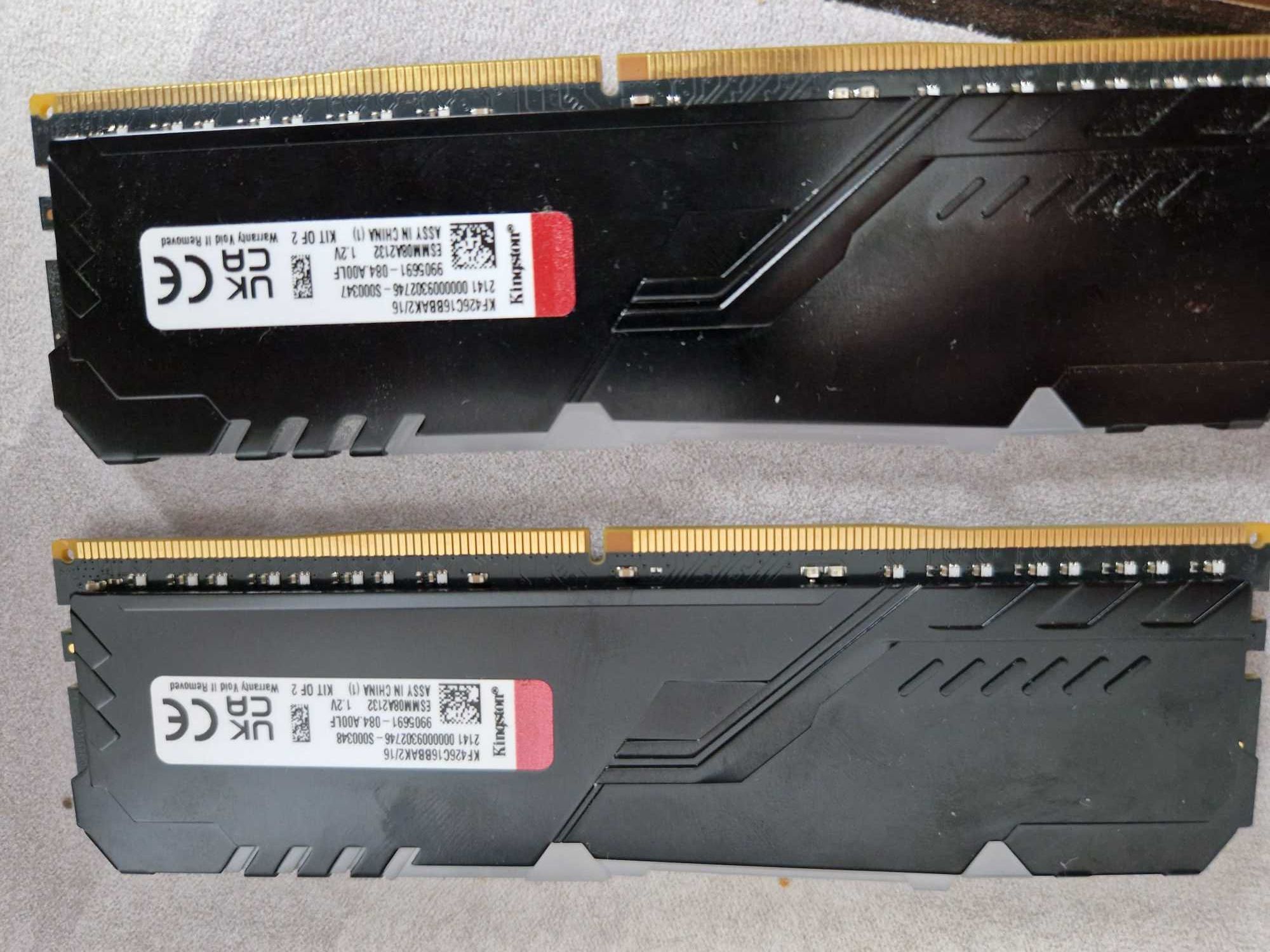 MSI RX 470 Gaming X 4G + 2 x 8 GB Kingston Fury Beast DDR4 2666 MHz