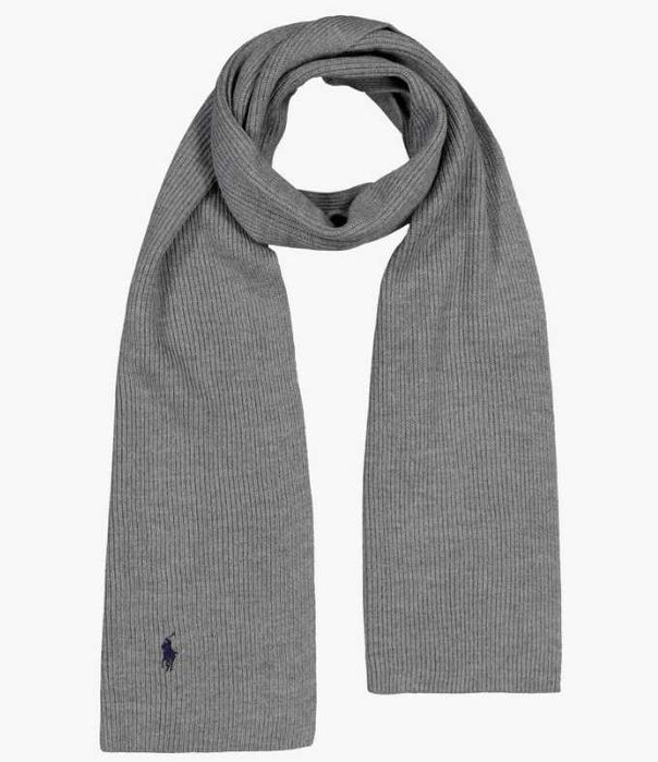 Нов унисек шал от 100% мериносова вълна Polo Ralph Lauren