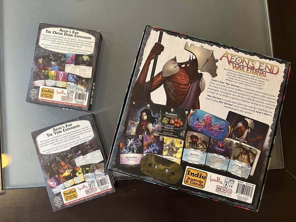 Aeon’s End: War Eternal + expansions бордова игра