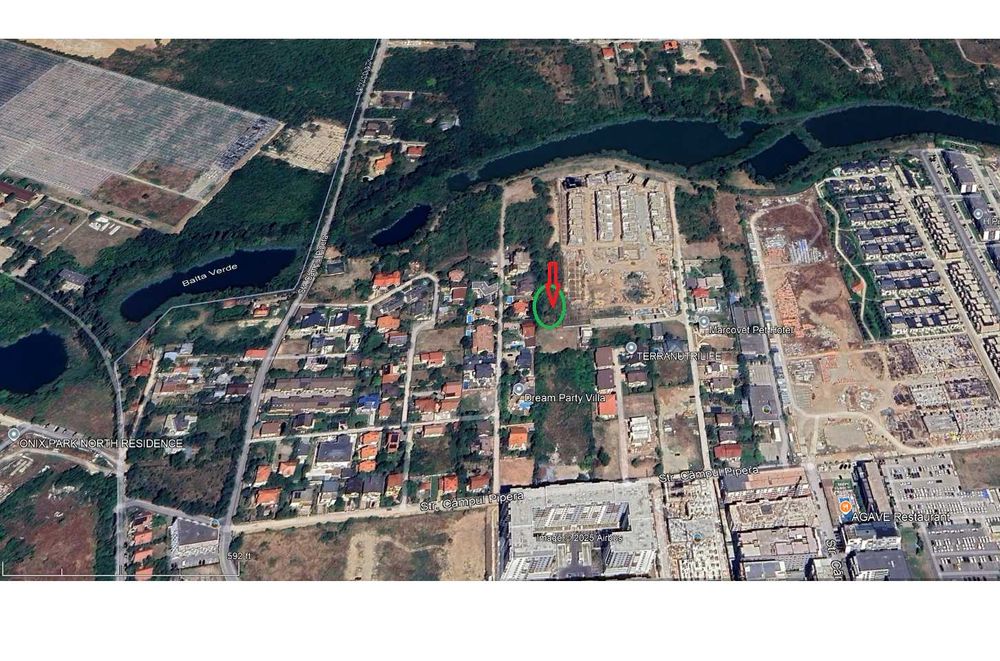 Teren 1000 mp Str Campul  Pipera
