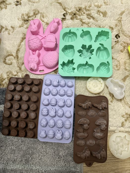 Matrite silicon pentru lumanari/sapun