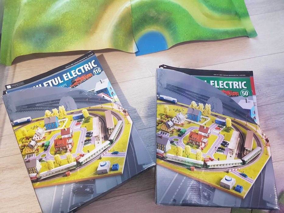 Vand colectie Trenuletul Electric (nr. 1 - 116) + locomotive Eaglemoss