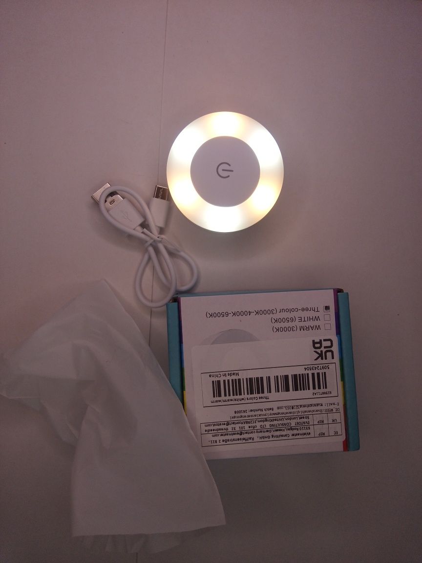 Led нощна лампа с три режима