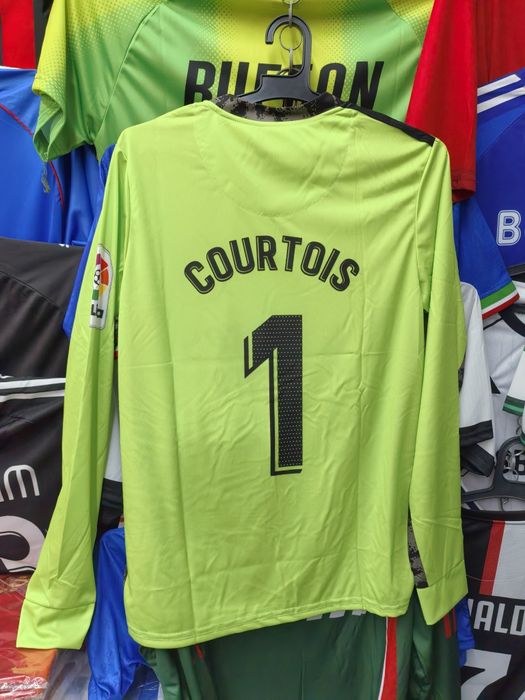 Тениска с дълъг ръкав Courtois, Real Madrid