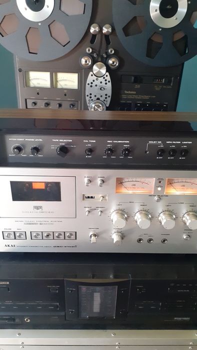 Deck Akai GX 570 MK2 thre head sistem audio
