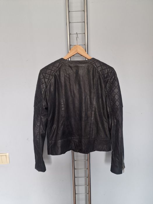 Страхотно дамско кожено  яке MDK  размер 38 , естествена кожа