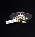 Bijuteria Royal cercei din aur 14k 1.48 gr