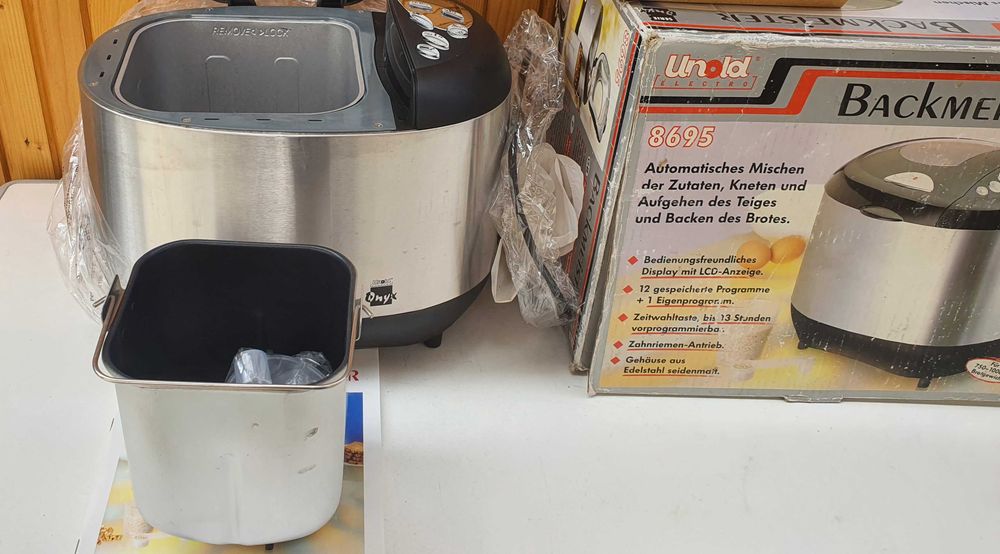 Unold masina de facut paine in casa, electrica, automata,noua in cutie