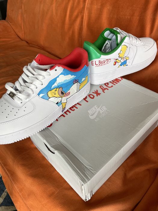 Кастом кроссовки nike air force обмен