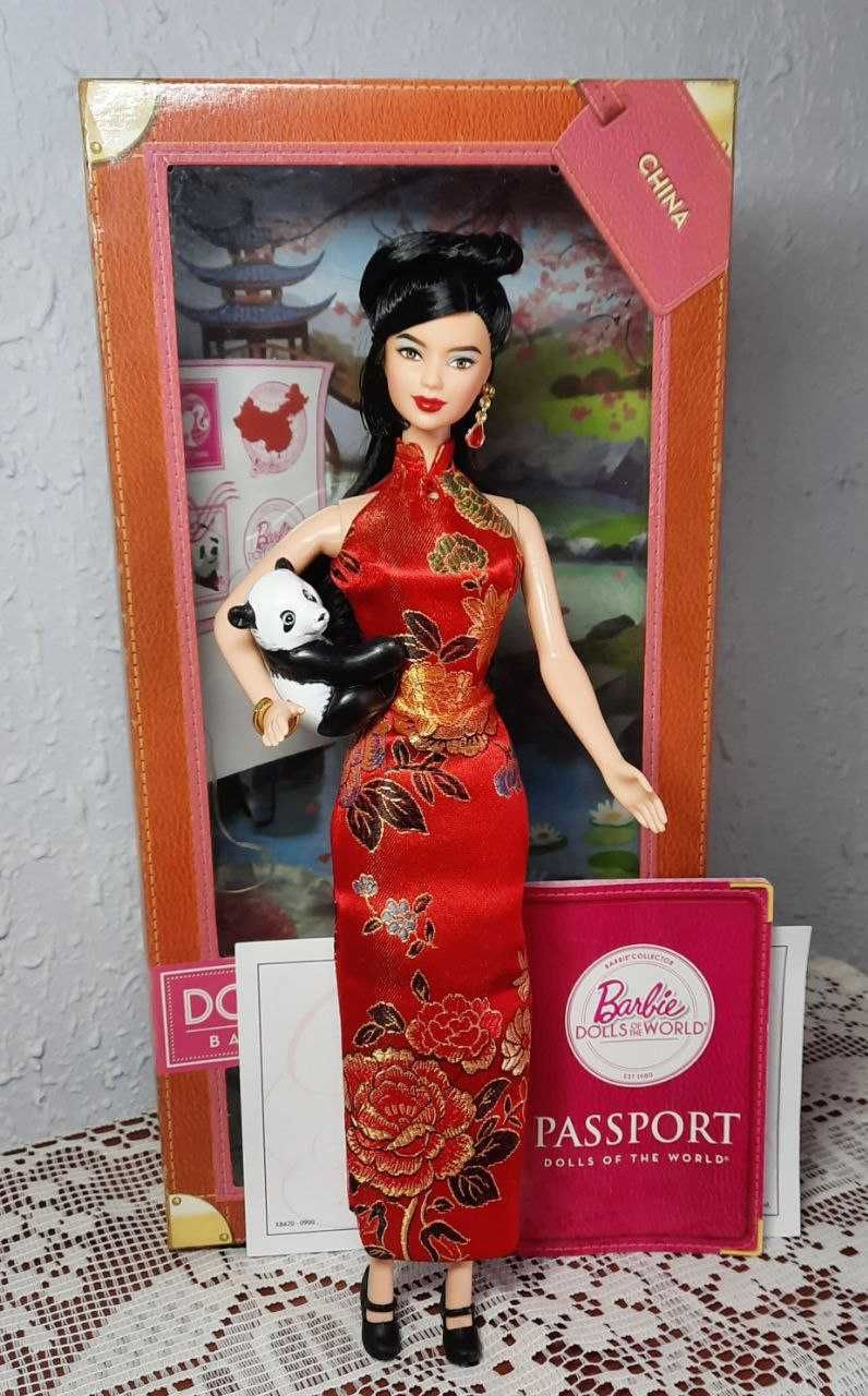 Красавица кукла Барби Barbie Dolls of the World China