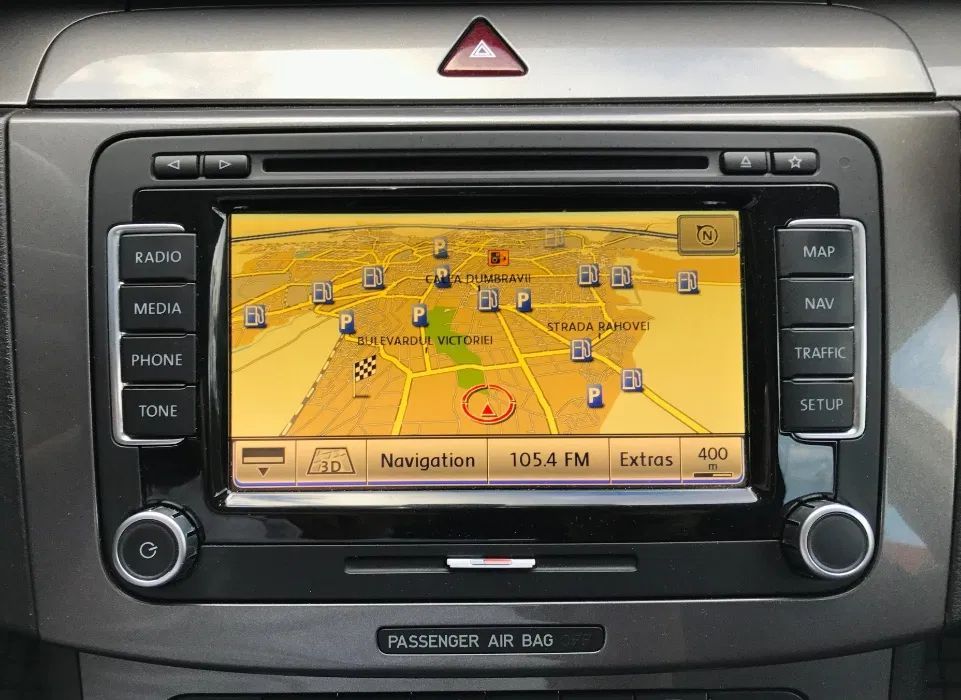 VW DVD hărți navigație Volkswagen RNS 510 MFD3 Europa România 2021