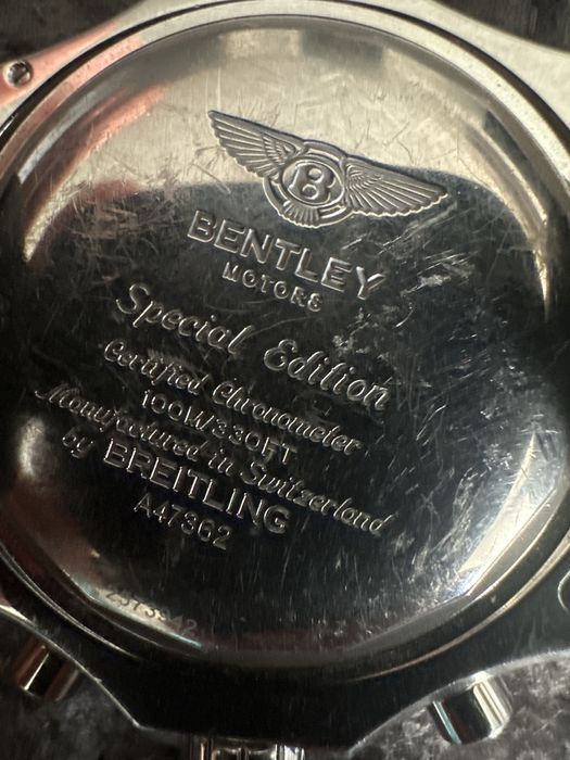 Vand Breitling Bentley GMT