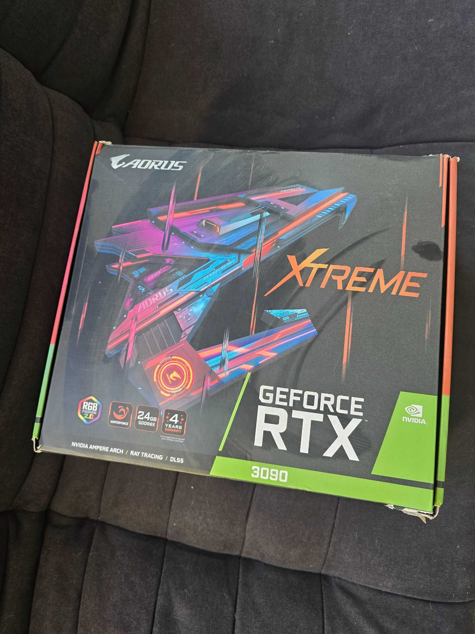 Rtx 3090 Aorus с Alphacool воден блок