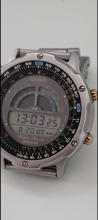 Casio DW 7500 Flight Planner