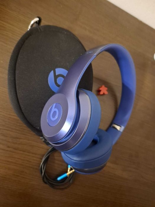 Casti audio Beats by Dr. Dre Solo 2 Royal Collection, Saphire Blue