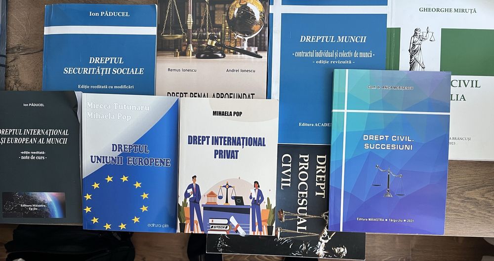 Carti pentru Facultatea de Drept