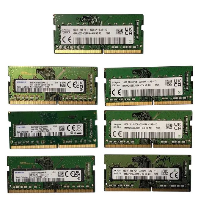 Memorie 16GB DDR4 3200MHz, sodimm, laptop, 1 x 16GB DDR4 3200