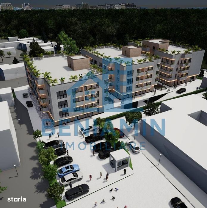 Garsoniere in bloc nou-parcare subterana-finisaje premium-Romanescu