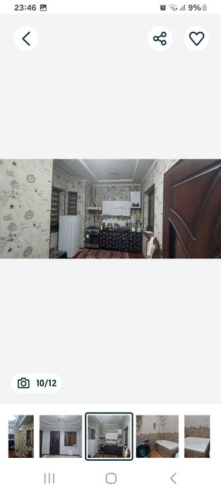 Arendaga xovli Xonobodda 3 xonalik 27 metrlik navesi bor