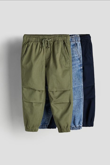 Lot pantaloni pentru școală, mărimea 122, H&M