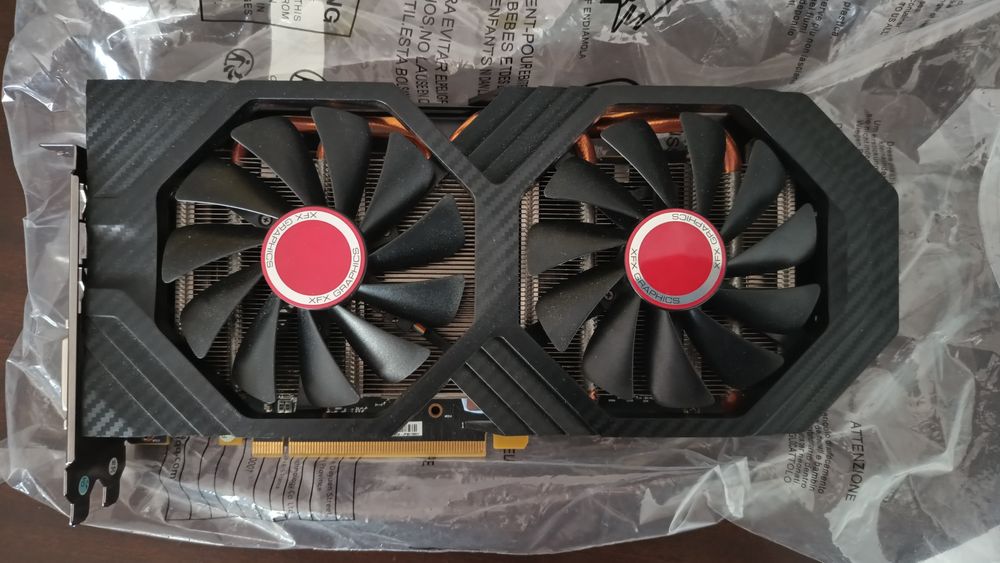 XFX RX 580 8GB и 2x4GB DDR4 ram kingston