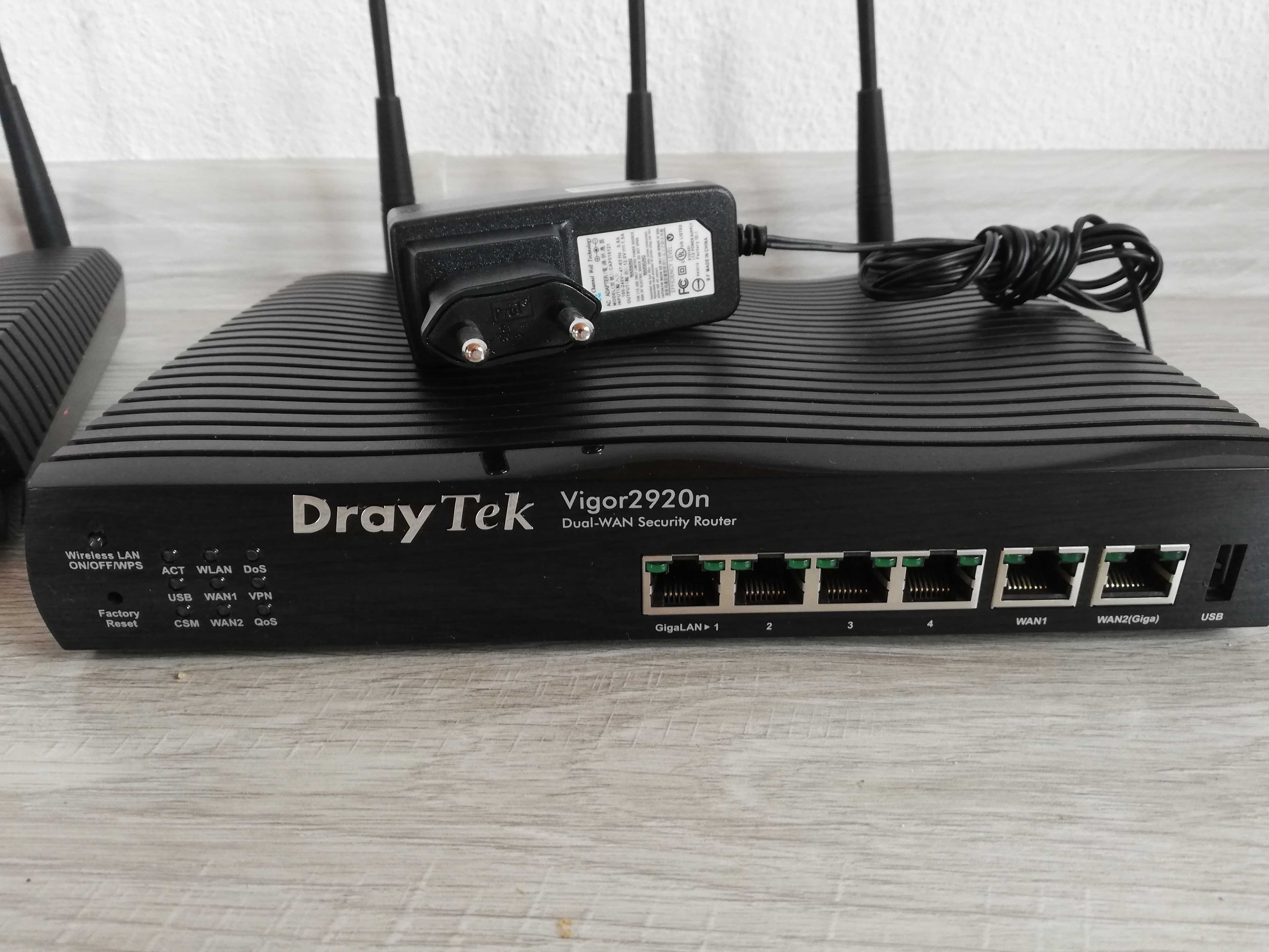 DrayTek Vigor 2920n Dual-WAN security router Firewall