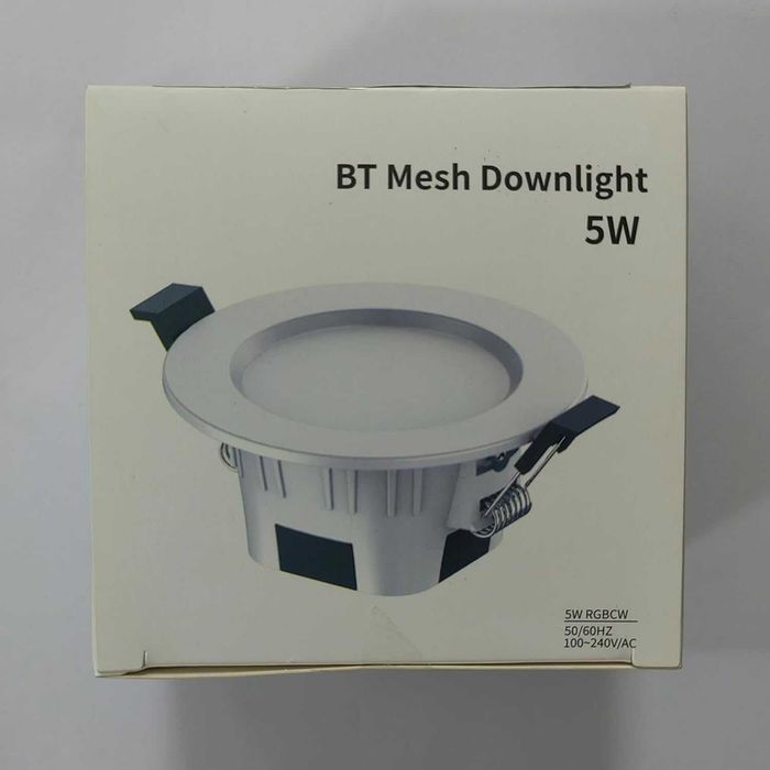 Set 4 Bec Spot LED incastrat 5W Bluetooth Smart Aplicatie Telecomanda