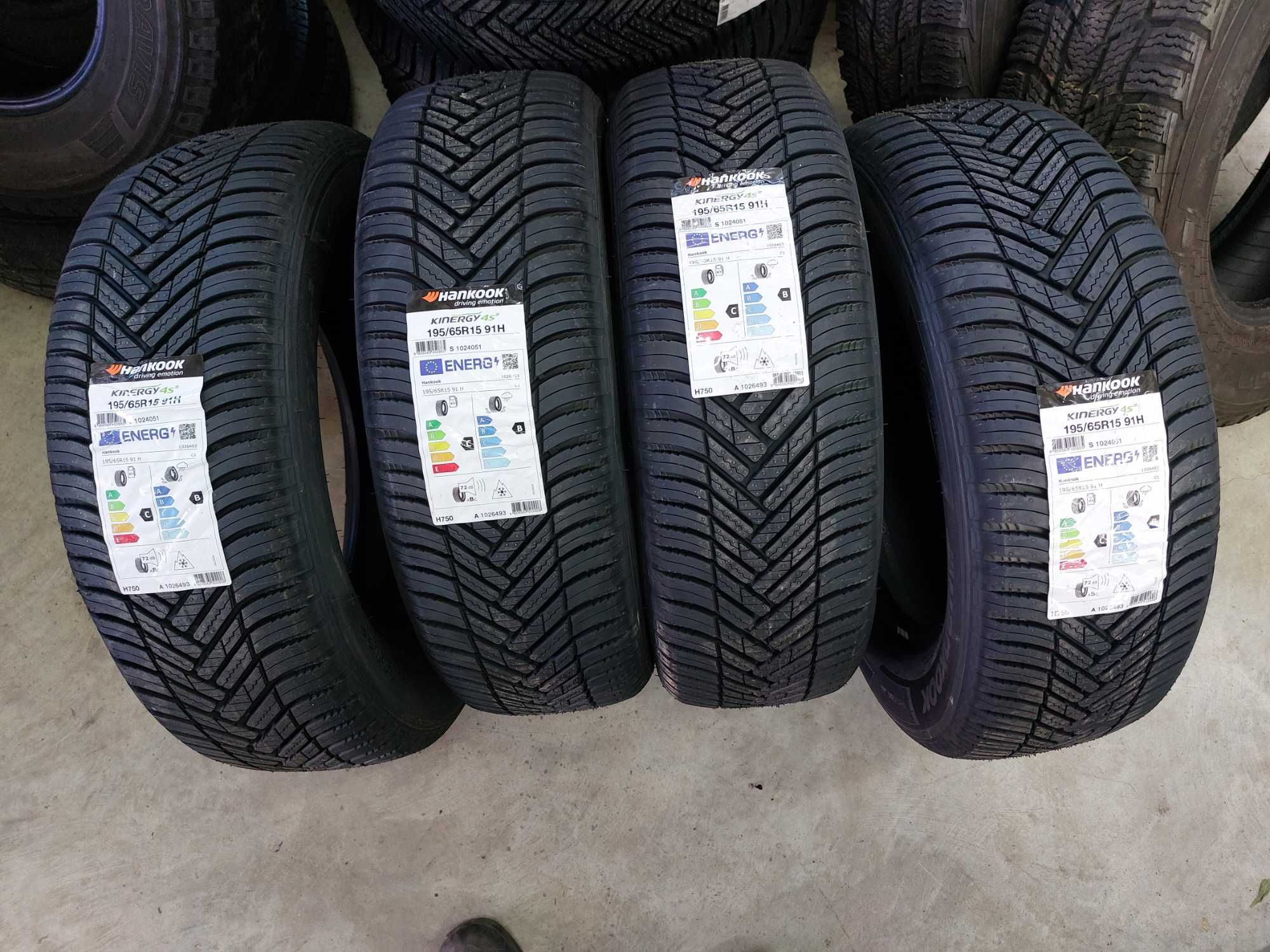 НОВИ всесезонни HANKOOK 195/65/15