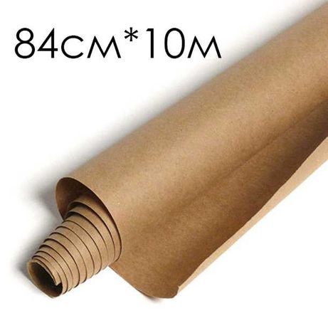 Рулон крафт-бумаги 84 см*10 м