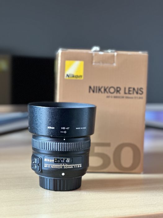 Обектив Nikon AF-S Nikkor 50mm f/1.8G