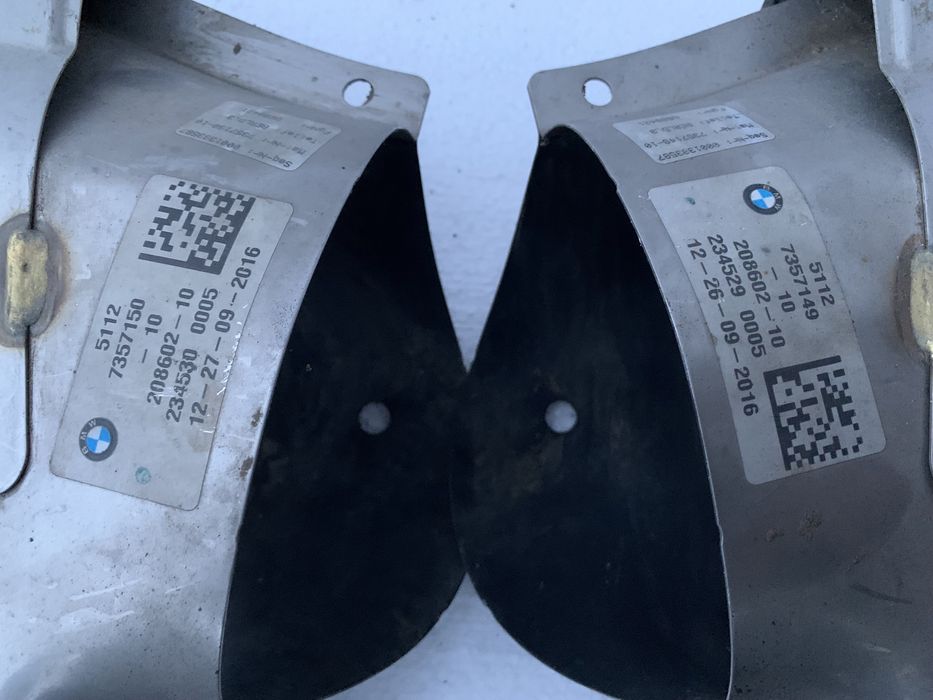 Tips ornament toba evacuare stanga dreapta BMW Seria7 G11 G12 Original