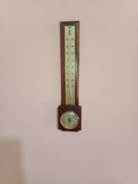 Barometru și Termometru Hygrometer auriu